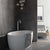 Vado Geo Floor Mounted Bath Spout - Unbeatable Bathrooms