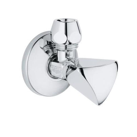Grohe 1/2 Inch Angle Valve with Compression Nut - Unbeatable Bathrooms