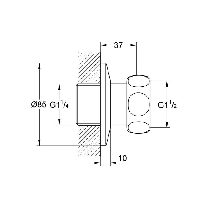 Grohe Straight Union - Unbeatable Bathrooms