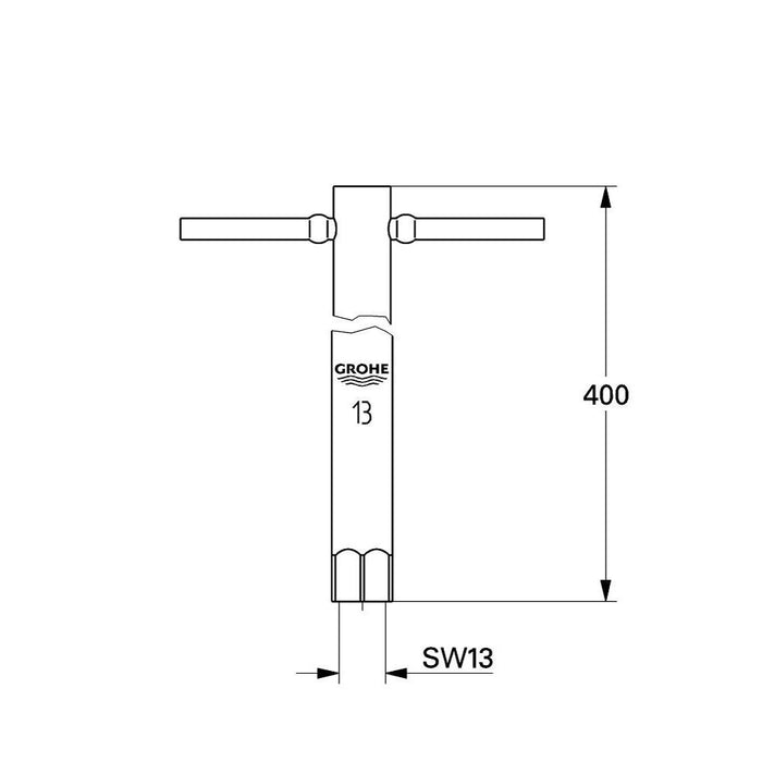 Grohe Mounting Wrench - Unbeatable Bathrooms