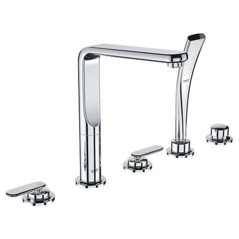 Grohe Veris 5-Hole Bath/Shower Combination - Unbeatable Bathrooms