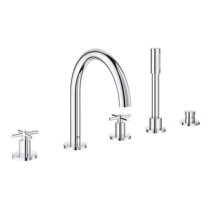 Grohe Atrio New 2hdl Trimset Bath 5-h - Unbeatable Bathrooms