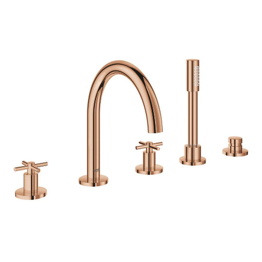 Grohe Atrio New 2hdl Trimset Bath 5-h - Unbeatable Bathrooms
