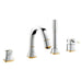 Grohe Grandera 4 Hole Single Lever Bath Combination - Unbeatable Bathrooms