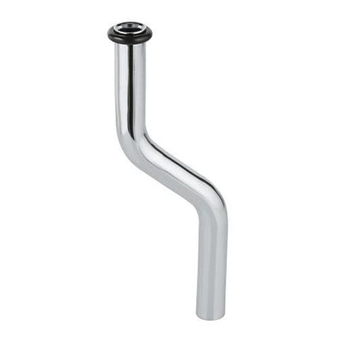Grohe 200mm Brass Chrome Urinal Flush Pipe - Unbeatable Bathrooms