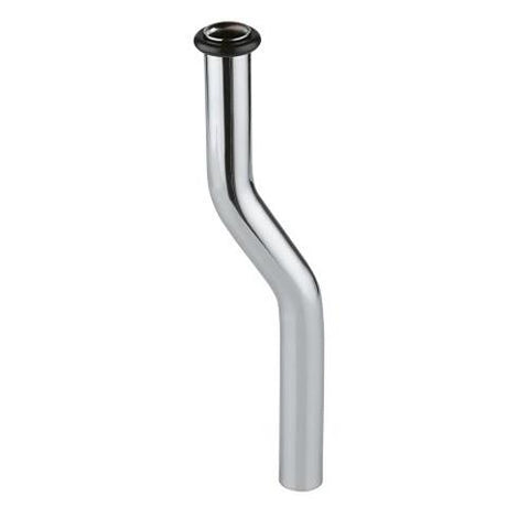 Grohe 200mm Chrome Urinal Flush Pipe - Unbeatable Bathrooms