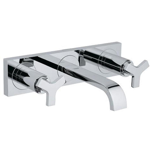 Grohe Allure Three-Hole Basin Mixer 1/2" S-Size 20190000 - Unbeatable Bathrooms