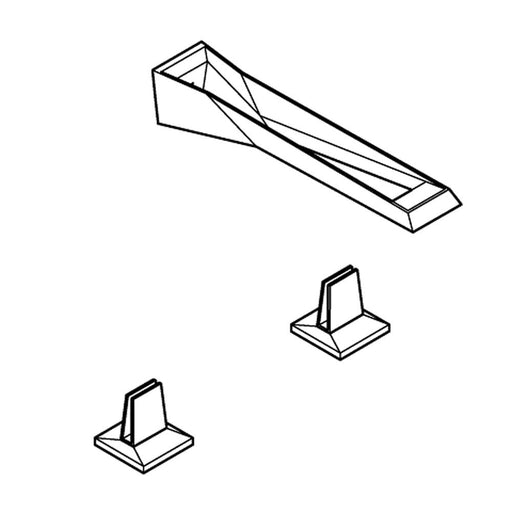 Grohe Allure Brilliant Icon 3D 3-Hole Wall-Mount Basin Mixer - Unbeatable Bathrooms