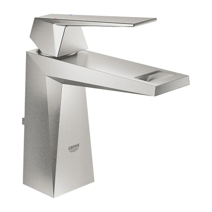 Grohe Allure Brilliant 1/2 Inch Medium Size Single Lever Basin Mixer - Unbeatable Bathrooms