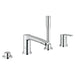 Grohe Eurostyle Cosmopolitan 4-Hole Single-Lever Bath Combination Chrome - Unbeatable Bathrooms
