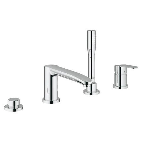 Grohe Eurostyle Cosmopolitan 4-Hole Single-Lever Bath Combination Chrome - Unbeatable Bathrooms