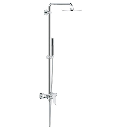 Grohe Euphoria Eurodisc Cosmopolitan System 210 Shower System with Single Lever for Wall Mounting - Unbeatable Bathrooms