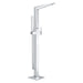 Grohe Allure Brilliant Single-lever Bath Mixer 1/2", Floor Mounted Chrome - Unbeatable Bathrooms