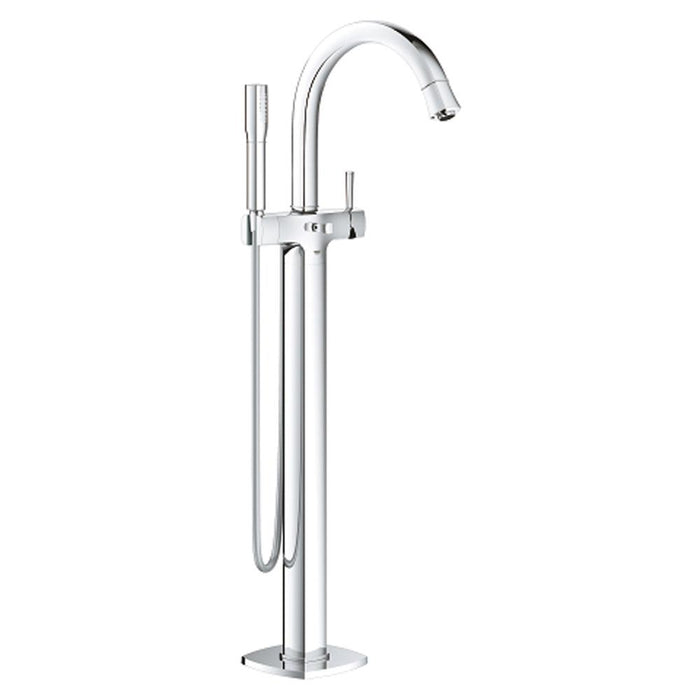 Grohe Grandera 1/2 Inch Floor Mounted Single Lever Bath Mixer - Unbeatable Bathrooms