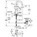 Grohe Bauedge Single-Lever Basin Mixer 1/2" L-Size - Unbeatable Bathrooms