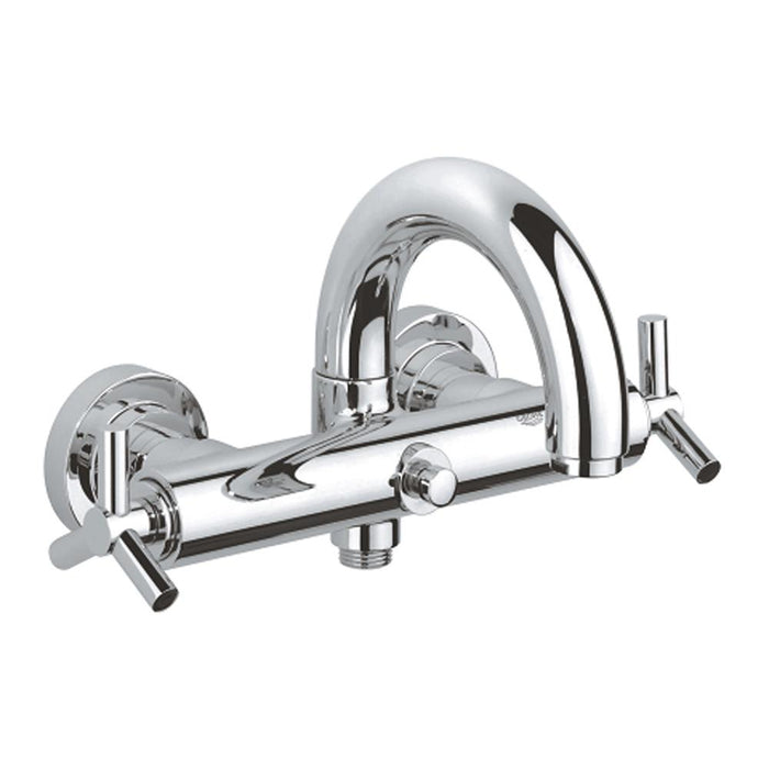 Grohe Atrio Bath / Shower Mixer 1/2" Chrome - Unbeatable Bathrooms