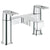 Grohe Quadra Two-Handled Bath Filler 1/2" - Unbeatable Bathrooms