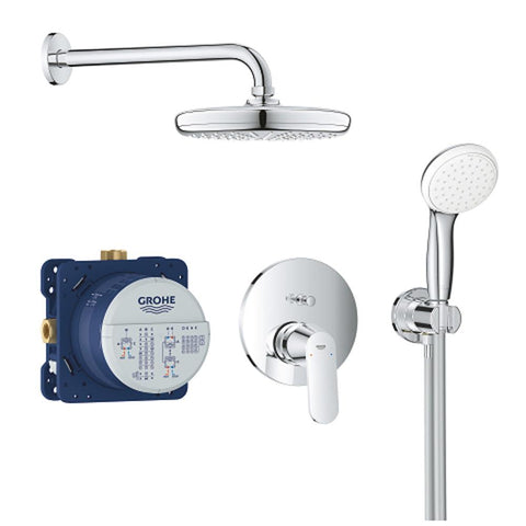 Grohe Eurosmart Cosmopolitan Perfect Shower Set with Tempesta 210 - Unbeatable Bathrooms
