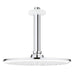 Grohe Rainshower Cosmopolitan Ceiling Shower Head Set with 1 Spray and Anti-Limescale System - Unbeatable Bathrooms