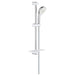 Grohe Tempesta Rustic 100 Shower Rail Set 4 Sprays 26086001 - Unbeatable Bathrooms