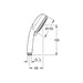 Grohe Tempesta Cosmopolitan 100 Hand Shower 2 Sprays - Unbeatable Bathrooms