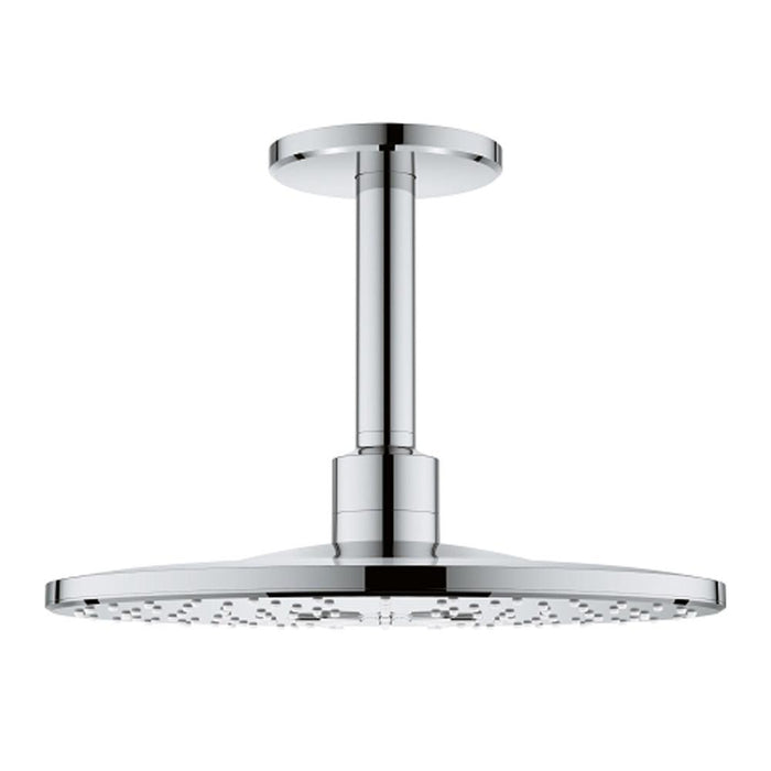 Grohe Rainshower Ceiling Shower Head Set with 2 Sprays and Super-Insulated Water Guide Channels - Unbeatable Bathrooms