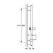 Grohe Rainshower Smartactive Shower Rail, 900 Mm - Unbeatable Bathrooms