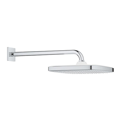 Grohe Tempesta 250 Cube Head Shower Set 380 Mm, 1 Spray Chrome - Unbeatable Bathrooms