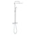 Grohe Tempesta Cosmopolitan 250 Cube Shower System with Thermostat for Wall Mounting - Unbeatable Bathrooms