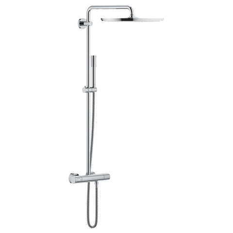 Grohe Rainshower 400mm System with Thermostat for Wall Mounting - Unbeatable Bathrooms