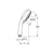 Grohe New Tempesta Cosmopolitan Hand Shower with 3 Sprays - Unbeatable Bathrooms