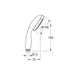 Grohe Tempesta 100 Hand Shower 2 Sprays 2759700E - Unbeatable Bathrooms