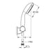 Grohe Tempesta 100 Wall Holder Set 2 Sprays 2760110E - Unbeatable Bathrooms