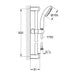 Grohe Tempesta 100 Shower Rail Set 1 Spray - Unbeatable Bathrooms