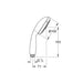 Grohe Tempesta 100 Hand Shower 3 Sprays - Unbeatable Bathrooms