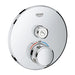 Grohe Grohtherm Chrome Smartcontrol Thermostat for Concealed Installation with One Valve - Unbeatable Bathrooms