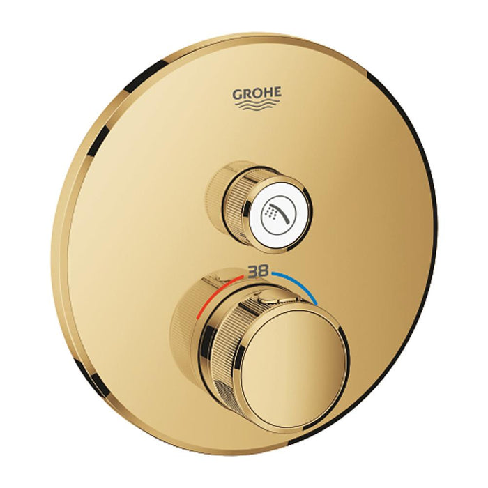 Grohe Grohtherm Chrome Smartcontrol Thermostat for Concealed Installation with One Valve - Unbeatable Bathrooms