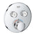 Grohe Grohtherm Chrome Smartcontrol Thermostat for Concealed Installation with 2 Valves - Unbeatable Bathrooms