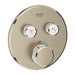 Grohe Grohtherm Chrome Smartcontrol Thermostat for Concealed Installation with 2 Valves - Unbeatable Bathrooms