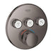 Grohe Grohtherm Chrome Smartcontrol Thermostat for Concealed Installation with 3 Valves - Unbeatable Bathrooms