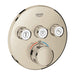 Grohe Grohtherm Chrome Smartcontrol Thermostat for Concealed Installation with 3 Valves - Unbeatable Bathrooms