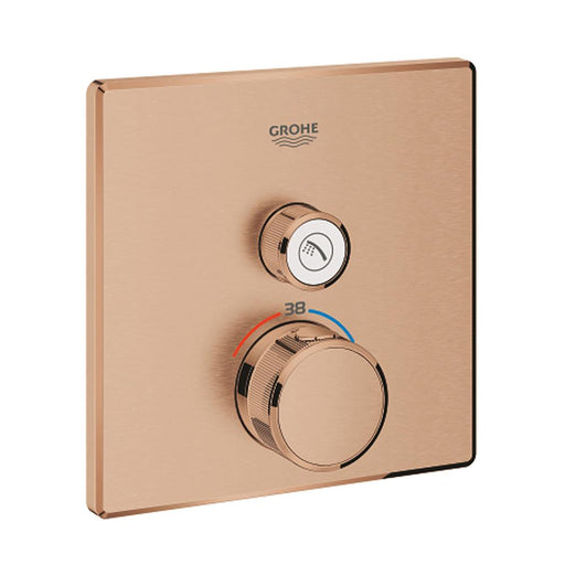 Grohe Grohtherm Smartcontrol Thermostat for Concealed Installation with One Valve and Slim Design - Unbeatable Bathrooms
