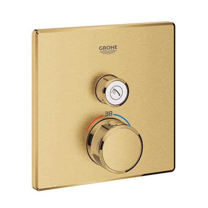 Grohe Grohtherm Smartcontrol Thermostat for Concealed Installation with One Valve and Slim Design - Unbeatable Bathrooms