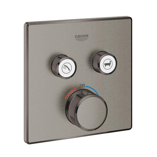 Grohe Grohtherm Smartcontrol Chrome Thermostat for Concealed Installation with 2 Valves - Unbeatable Bathrooms