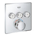 Grohe Grohtherm Smartcontrol Thermostat for Concealed Installation with 3 Valves and Square Design - Unbeatable Bathrooms