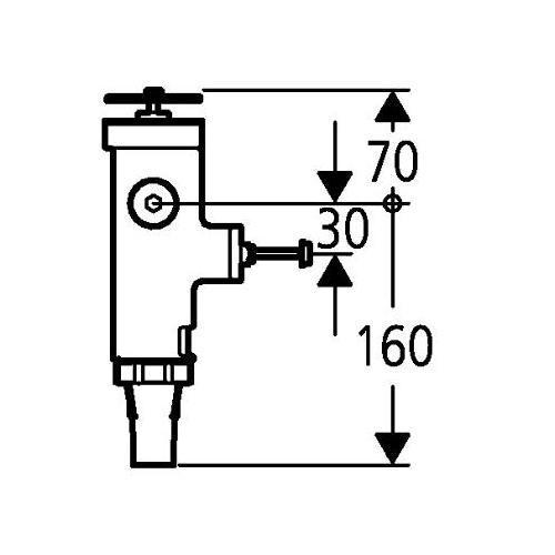 Grohe 3/4 Inch Flush Valve for WC - Unbeatable Bathrooms