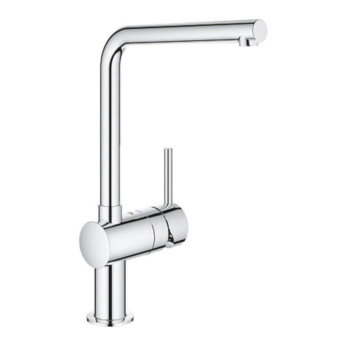 Grohe Minta 1/2 Inch L Single Lever Sink Mixer - Unbeatable Bathrooms