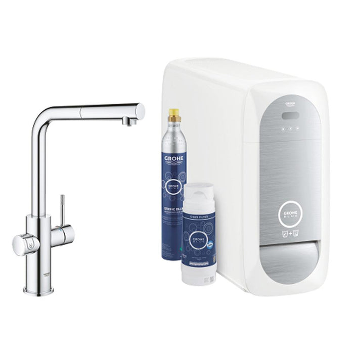 Grohe Blue Home L-Sp Pull-Out Mouss Eu - Unbeatable Bathrooms