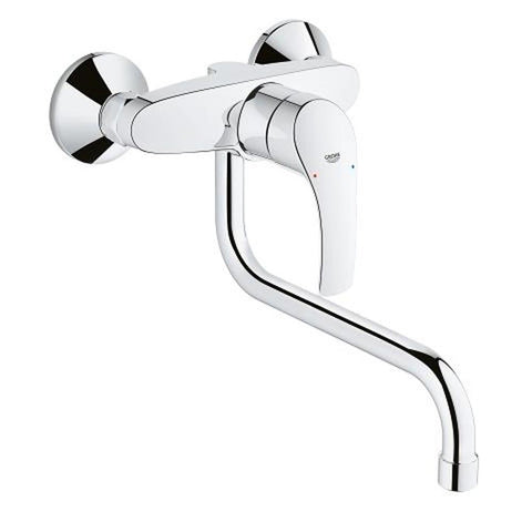Eurosmart Single-Lever Sink Mixer 1/2" Chrome - Unbeatable Bathrooms