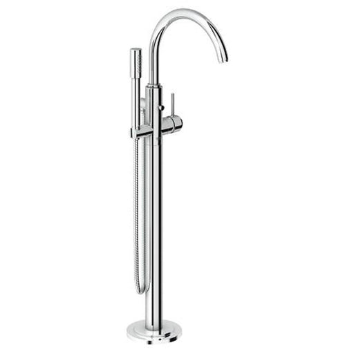 Grohe Atrio Single-Lever Bath Mixer 1/2", Floor Mounted Chrome - Unbeatable Bathrooms